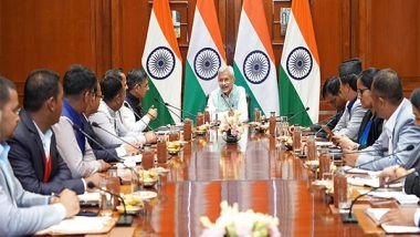 World News | EAM Jaishankar Meets Young Nepalese Leaders; Highlights Strong India-Nepal Ties