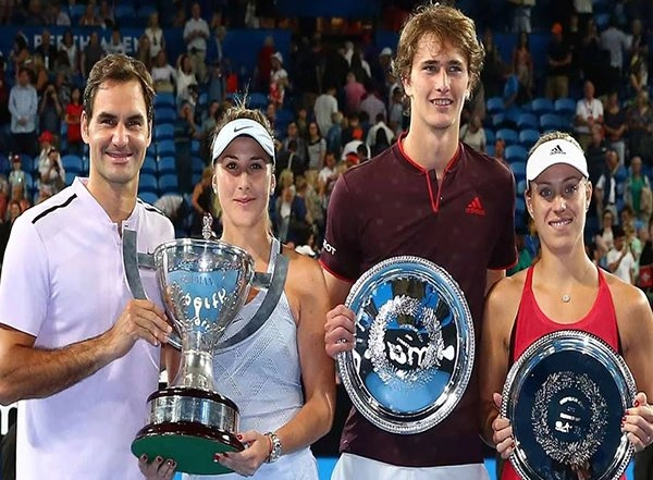 Sports News | US Open: Former Olympic Gold Medalists Zverev, Bencic to Team Up in Mixed Doubles Category