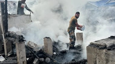 India News | Indian Army Swiftly Responds to Menchuka Fire, Saving Lives and Homes