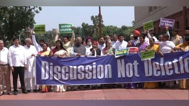 India News | INDIA Bloc Continues Protest in Parliament Against Voter List Revision in Bihar