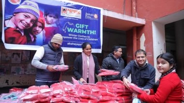 Business News | Anshul Garg Mohan - CSR Initiative With The Akshaya Patra Foundation To Support 600 Govt. School Girls