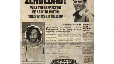 Entertainment News | Manoj Bajpayee Dons Cop Uniform to Catch Jim Sarbh in 'Inspector Zende', Film Set to Stream on This Date