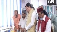India News | Uttarakhand CM Dhami Visits Hospital to Meet Disaster Victims