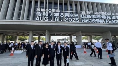 World News | Taiwan Attends Hiroshima Peace Ceremony for First Time in 80 Years