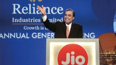 Business News | Reliance Industries Creates 5x Value for Its Shareholders in 10 Years