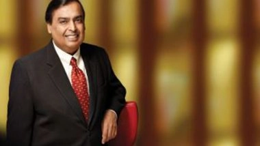 Business News | Fifth Year in a Row, RIL Chairman Mukesh Ambani Draws Zero Salary; Sets Benchmark for Corporate World