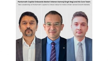 Business News | Pantomath Capital Welcomes Kamraj Singh Negi to Lead Value Creation in India's Growth Markets