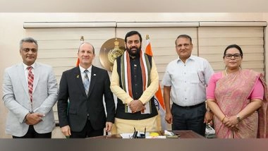 World News |   Israel Envoy Meets Haryana CM; Talks Held on Innovation, Agriculture, and Youth Empowerment