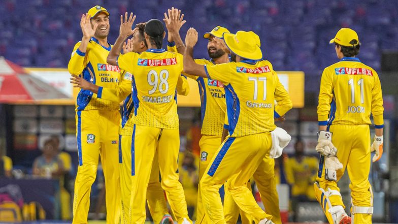 Sports News | DPL 2025: Central Delhi Kings Wrap Up 9-wicket Win After Bowling out South Delhi Superstarz for 80