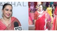 Entertainment News | Radhikaraje Gaekwad Stuns in Century-old Paithani Sari at 'Naad' Couture Showcase