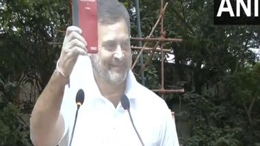 India News | Congress to Hold Protest at Freedom Park in Bengaluru Today over 'vote Theft'