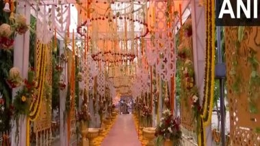 India News | Bihar: Preparations in Full Swing Ahead of Union Home Minister Amit Shah's Visit to 'Punaura Dham' in Sitamarhi