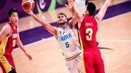 Sports News | India Went Down to China 100-69 in Their Second Group C Game at FIBA Asia Cup 2025
