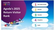 Business News | Agoda's 2025 Return Visitor Rank Unveils Cities Across India That Keep Drawing Travelers Back