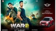 Business News | MINI Revs Up the Excitement in Bollywood's Biggest Action Entertainer YRF's 'WAR 2'