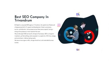 Business News | KC Digital Emerges as a Leading SEO Company in Trivandrum, Powering Business Growth Across Kerala