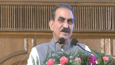 India News | CM Sukhu Hints at Cabinet Reshuffle, Bats for SC President in Himachal Congress