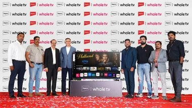 Business News | Impex Becomes First Indian Multinational Brand to Launch QLED TVs with Whale OS 10 in India