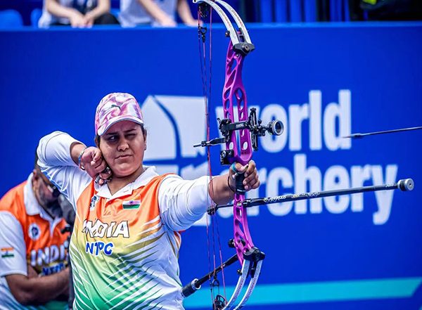 Sports News | Madhura, Abhishek Bow out in Mixed Team Compound Archery Event Quarter-finals at World Games 2025