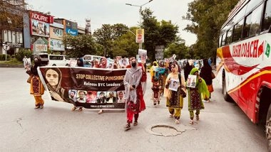 World News | Pakistan: BYC Protest over Leaders' Disappearance Enters 24th Day