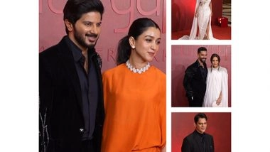 Entertainment News | Dulquer Salmaan, Malaika Arora, More Celebs Attend Gaurav Gupta's Bridal Couture Showcase in Mumbai
