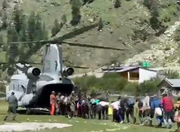 India News | Air Force Continues HADR Operation in Uttarakhand; 123 Civilians Rescued