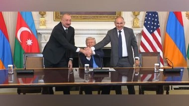 World News | US Brokers Peace Deal Between Armenia and Azerbaijan, Both Leaders to Nominate Trump for Nobel Peace Prize