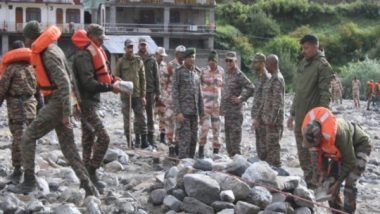 India News | Uttarakhand: Army Canines Supporting HADR Operations in Harsil and Dharali