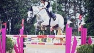Sports News | Niharika Singhania Shines with Podium Finish at National Equestrian Premier League