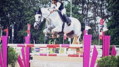 Sports News | Niharika Singhania Shines with Podium Finish at National Equestrian Premier League