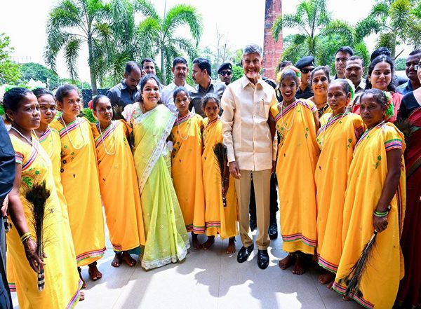 India News | Andhra Pradesh: CM Naidu Participates in World Tribal Day Celebrations, Assures Development