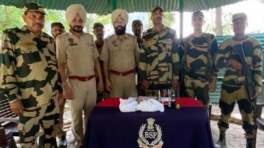 India News | Punjab: BSF Recovers Heroin Packet Near Ferozepur Border