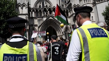 World News | London Police Arrest More Than 300 at Pro-Palestine Action Protest After UK Govt Brands Group as 'terror Organisation'
