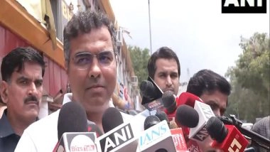 India News | Delhi Minister Parvesh Verma Visits CP Outer Circle at Midnight to Assess Waterlogging