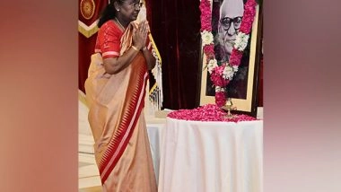 India News | President Murmu Pays Floral Tributes to VV Giri on His Birth Anniversary