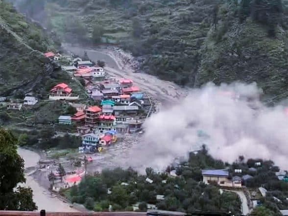 India News | Uttarakhand: SDRF Launches Comprehensive Rescue and Relief Operation in Disaster-hit Dharali
