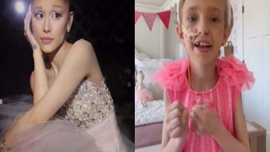 Entertainment News | Ariana Grande Surprises 9-year-old Cancer Influencer with 'Wicked' Themed Gifts