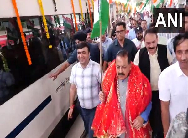 India News | JK: Union Minister Jitendra Singh Launches 'Tringa Yatra' and 'Har Ghar Tringa' Campaign in Udhampur