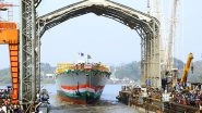 World News | Indian Navy Set to Commission Frontline Stealth Frigates Udaygiri and Himgiri