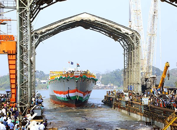 World News | Indian Navy Set to Commission Frontline Stealth Frigates Udaygiri and Himgiri