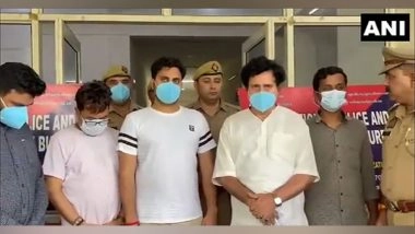 India News | UP: Police Bust Fake International Police, Crime Investigation Bureau Office in Noida; 6 Arrested