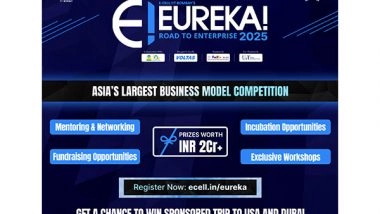 Business News | IIT Bombay's Eureka! 2025: The Biggest Opportunity for All the Startup Founders