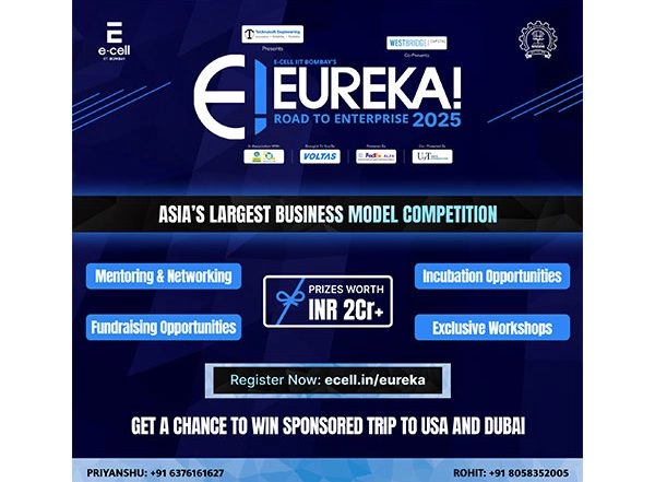 Business News | IIT Bombay's Eureka! 2025: The Biggest Opportunity for All the Startup Founders