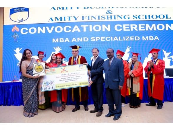 Business News | Anshul Garg Mohan Human Resources Excellence Award Launched To Support Amity University MBA HR Students