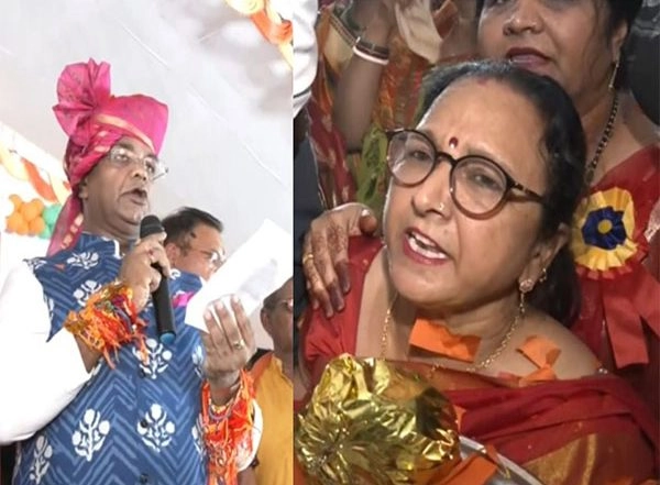 India News | MP Minister Administers Pledge to Women for Spreading Awareness Against 'Love Jihad' During Raksha Bandhan Program