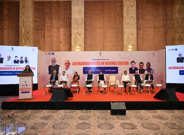 India News | Gujarat: Seminar on 'Aatmanirbharata in Defence Sector' Held in Gandhinagar