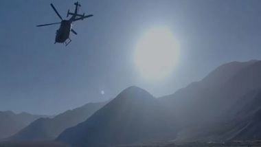 India News | Ladakh: Indian Army Deploys Choppers to Rescue Injured Civilians