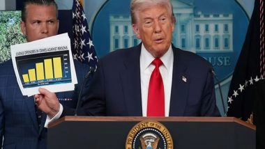 World News | US President Trump Again Claims to Solve the Pakistan-India War