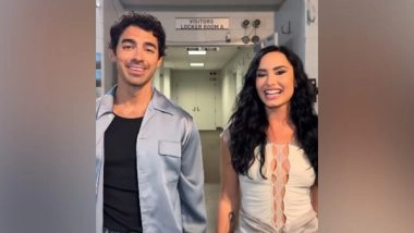 Entertainment News | Joe Jonas Reunites with Ex-Demi Lovato During Jonas Brothers' Hometown Concert