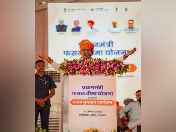 India News | Union Minister Shivraj Singh Chouhan Transfers Crop Insurance Payouts Worth Rs 3,900 Crore to 35 Lakh Farmers